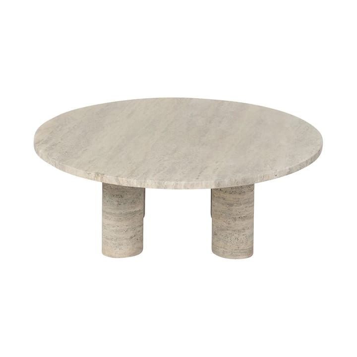 Volos salontafel L Ø75 cm - Travertine - blomus