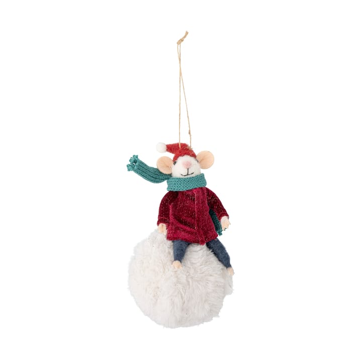 Peo kerstboomhanger wol - Wintermuis - Bloomingville