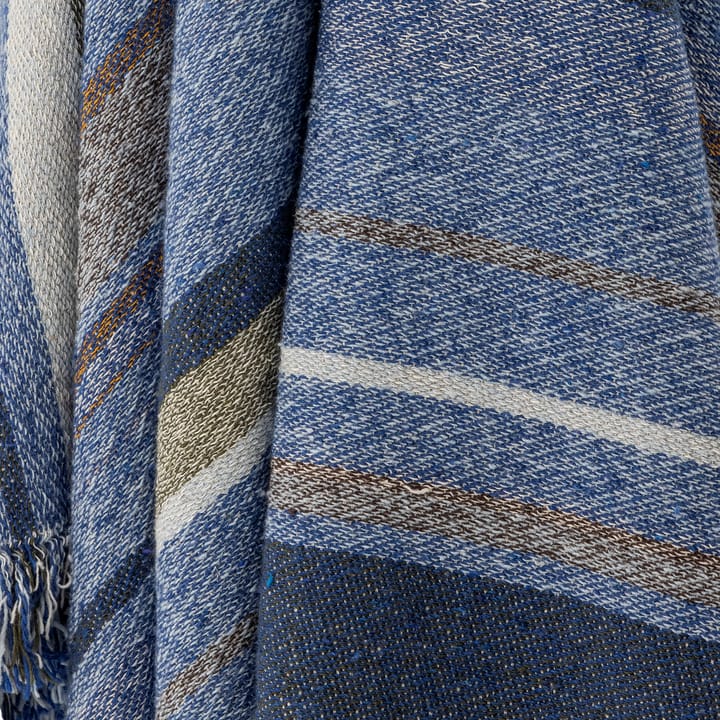 Toscana plaid 130x160 cm, Blue Bloomingville