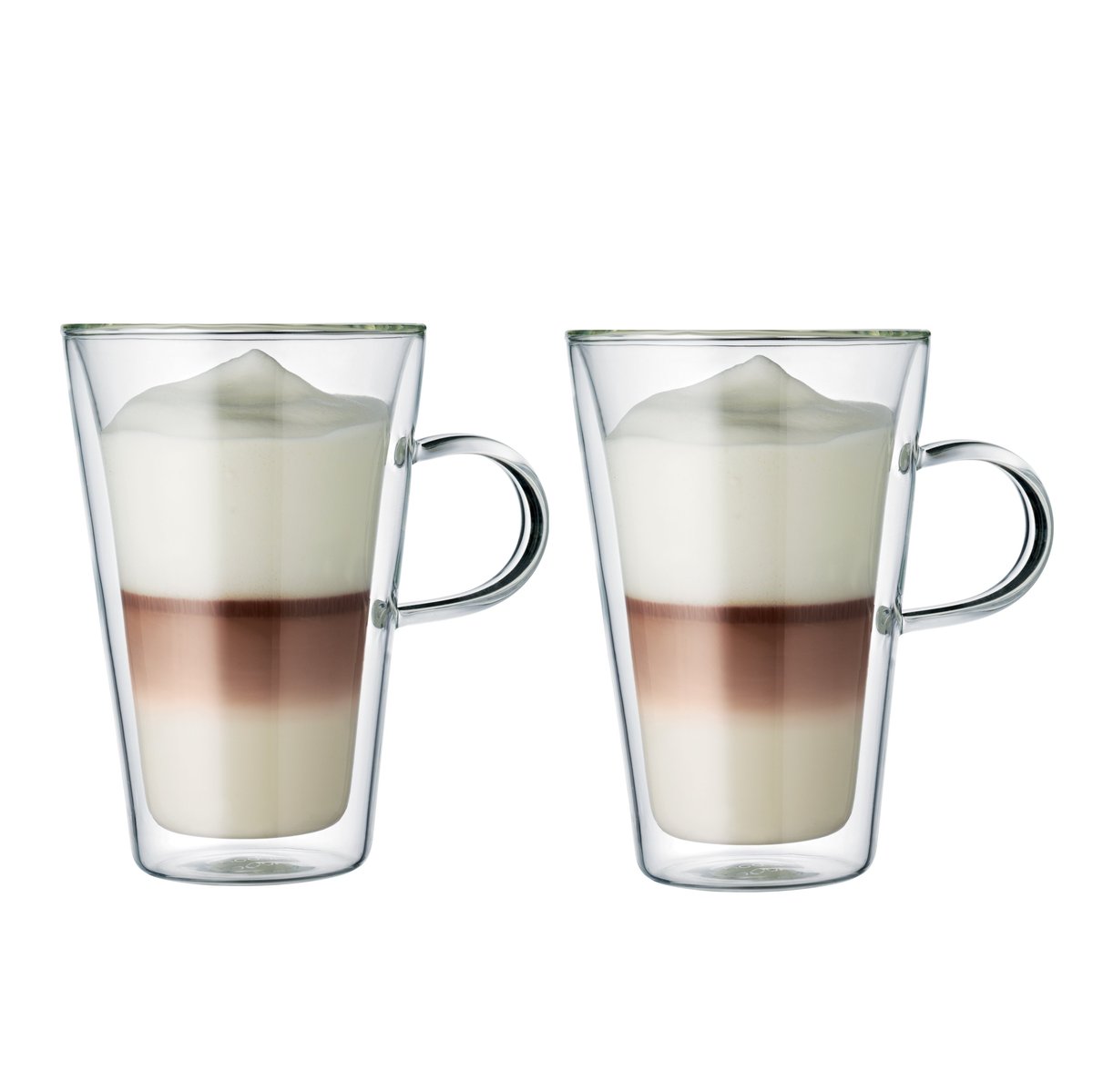 Bodum Canteen dubbelle laag glas met handvat 2-pack 0.4 l