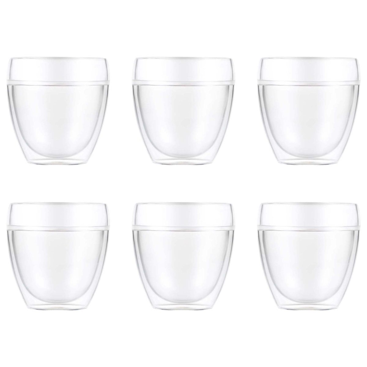 Bodum Pavina Outdoor dubbelwandig plastic glas 6-pack 25 cl