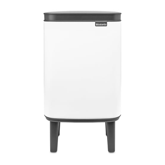 Brabantia Bo afvalemmer hoog 4 l Wit