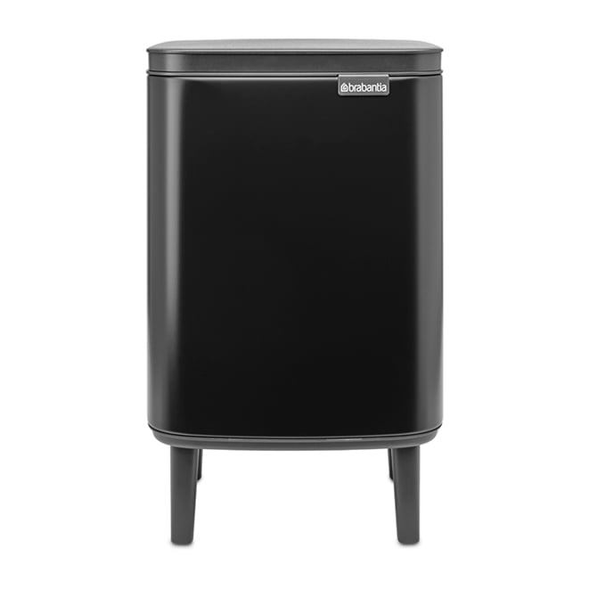 Brabantia Bo afvalemmer hoog 7 l Matzwart