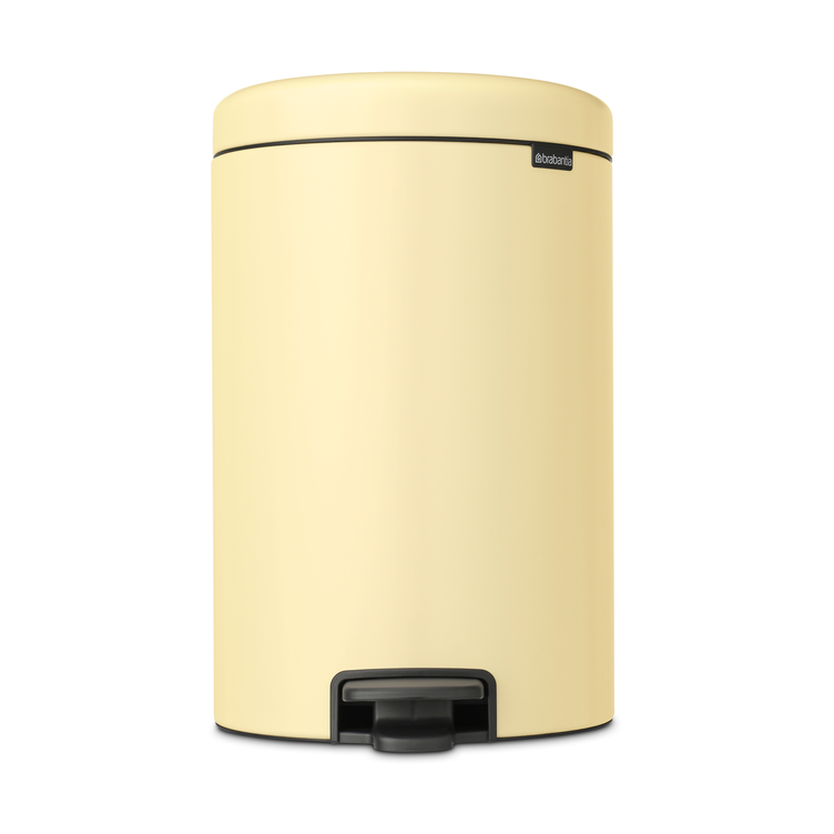 Brabantia New Icon pedaalemmer 20 liter Mellow Yellow