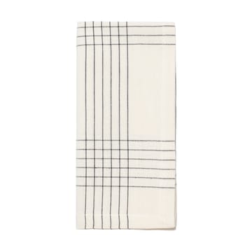 Alice stoffen servet 45x45 cm - Black-natural - Broste Copenhagen