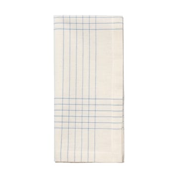 Alice stoffen servet 45x45 cm - Dusty blue-natural - Broste Copenhagen