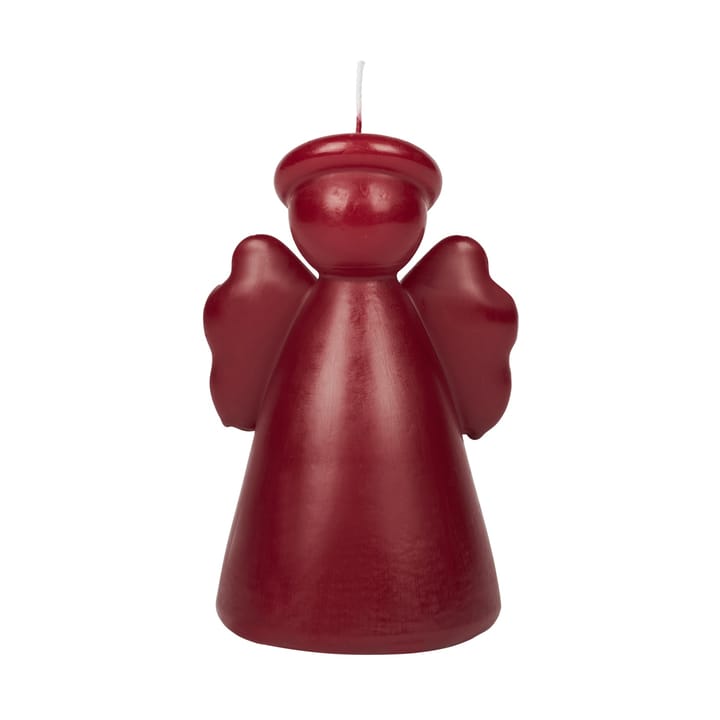 Angel sculpture kaars 14 cm - Burgundy - Broste Copenhagen