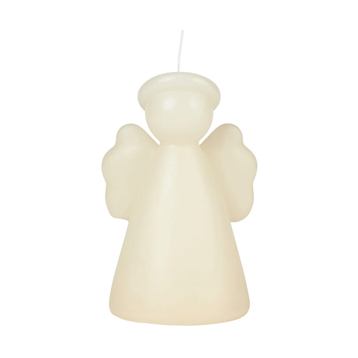 Angel sculpture kaars 14 cm - Off white - Broste Copenhagen