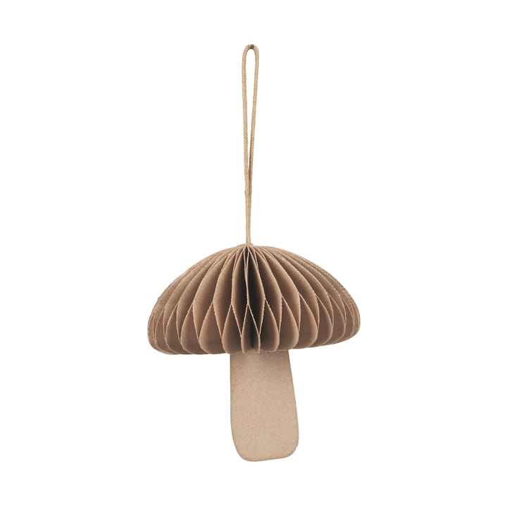 Fungi kerstornament - Natural brown - Broste Copenhagen