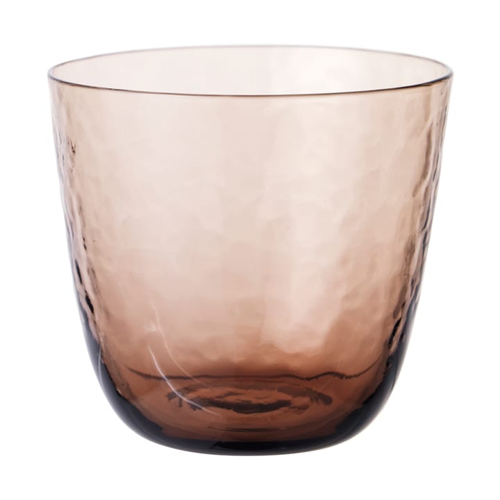 Hammered tumbler 15 cl - Bruin - Broste Copenhagen