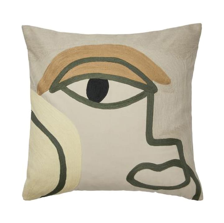 Manon kussenhoes 50x50 cm - Beige - Broste Copenhagen