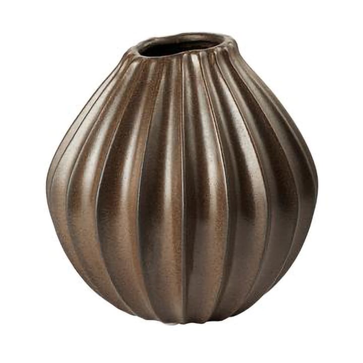 Wide vaas M 25 cm - Brown - Broste Copenhagen