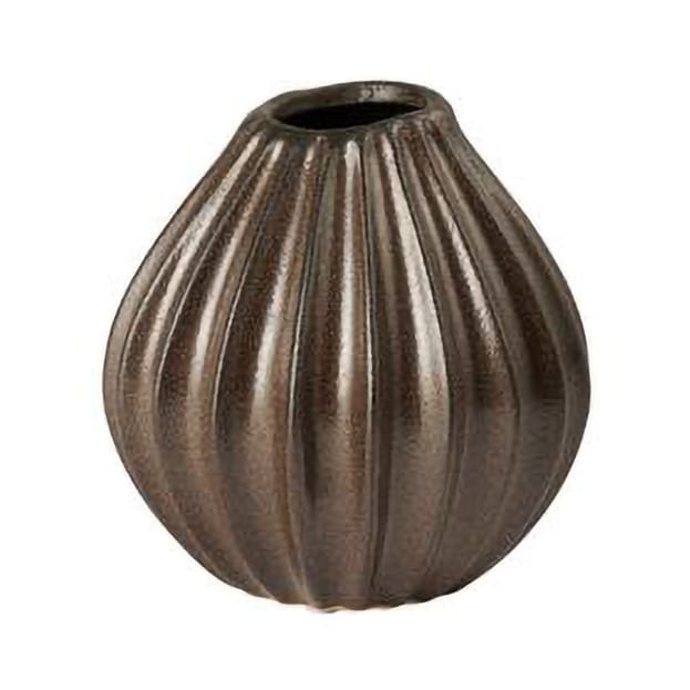 Wide vaas S 15 cm - Brown - Broste Copenhagen