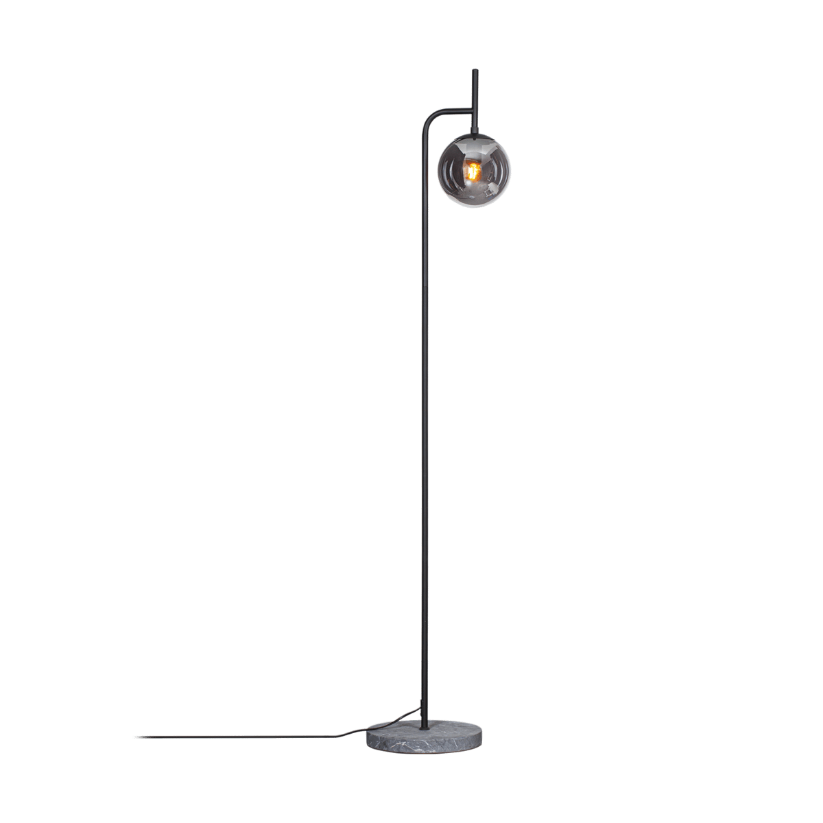 By Rydéns Boyle vloerlamp 163,5 cm Rookgrijs