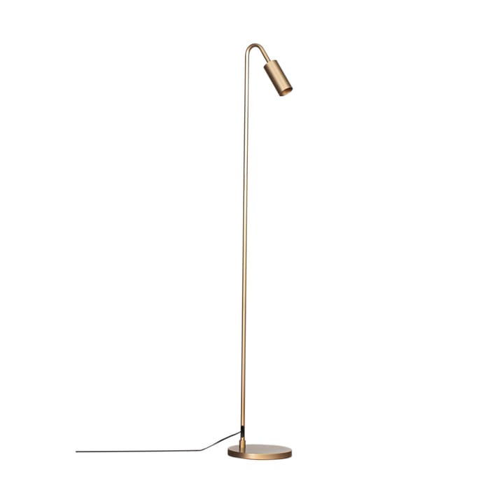 Curve vloerlamp 146 cm - Mat goud - By Rydéns