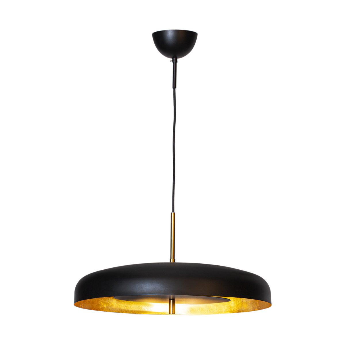 By Rydéns Shelby hanglamp Ø50 cm Zwart-goud