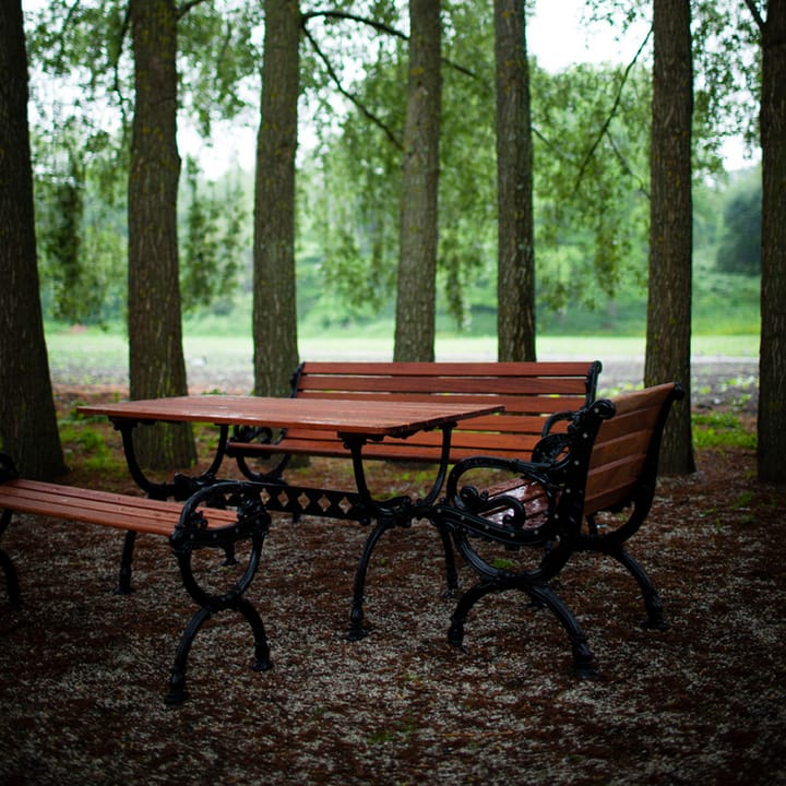 Byarum tuinstoel - Sparrenhout geïmpregneerd, groen frame  - Byarums bruk