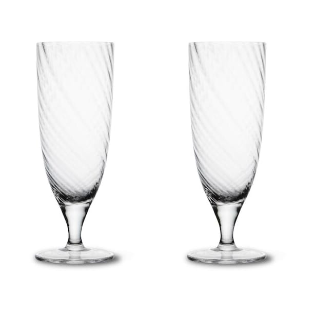 Opacity drinkglas 37 cl 2-pack - Helder - Byon