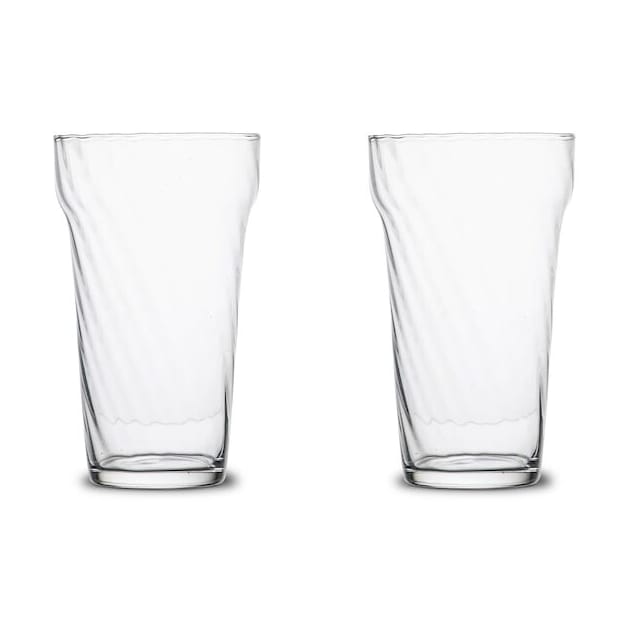 Opacity high ball glas 43 cl 2-pack - Helder - Byon