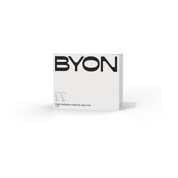 Opacity high ball glas 43 cl 2-pack - Helder - Byon