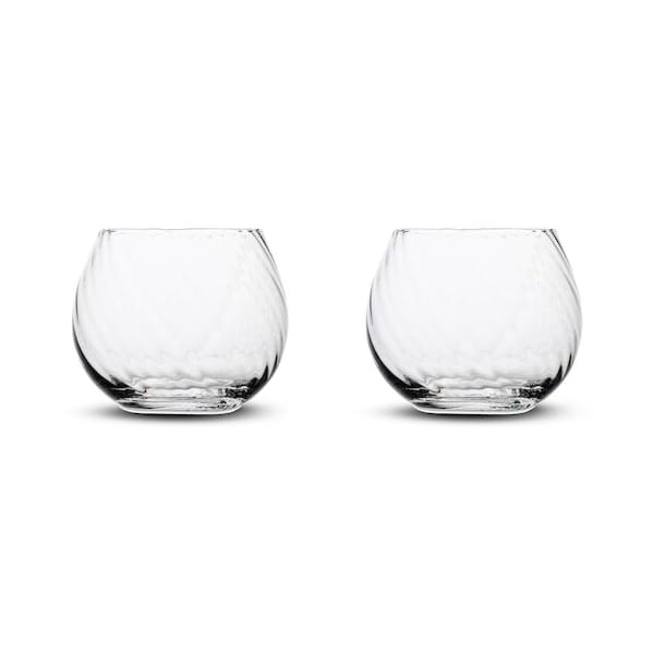 Opacity waterglas 22 cl 2-pack - Helder - Byon