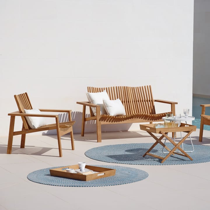 Amaze loungestoel, Teak Cane-line