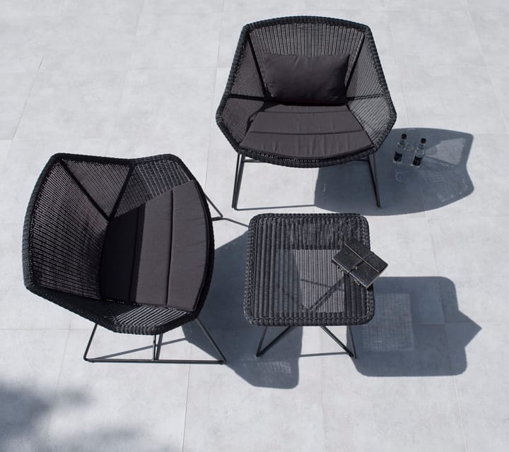 Breeze loungeset loungestoel - Cane-line Natté black - Cane-line