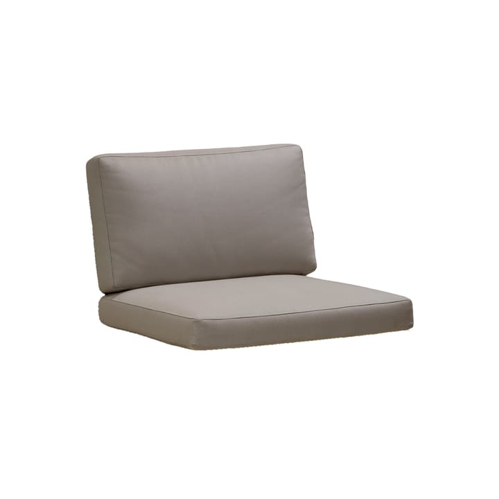 Connect kussenset loungestoel/enkele module - Cane-line Natté taupe - Cane-line