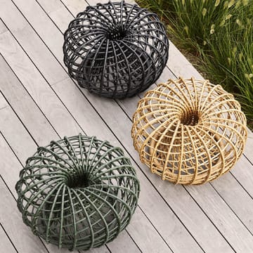 Nest tafel/voetenbank - Natural, klein - Cane-line