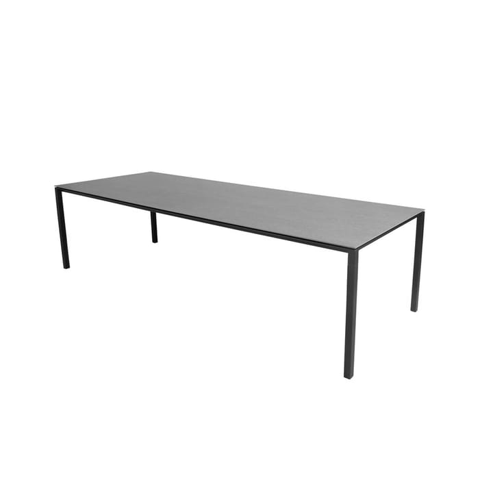 Pure eettafel - Basalt grey-lava grey 280x100 cm - Cane-line