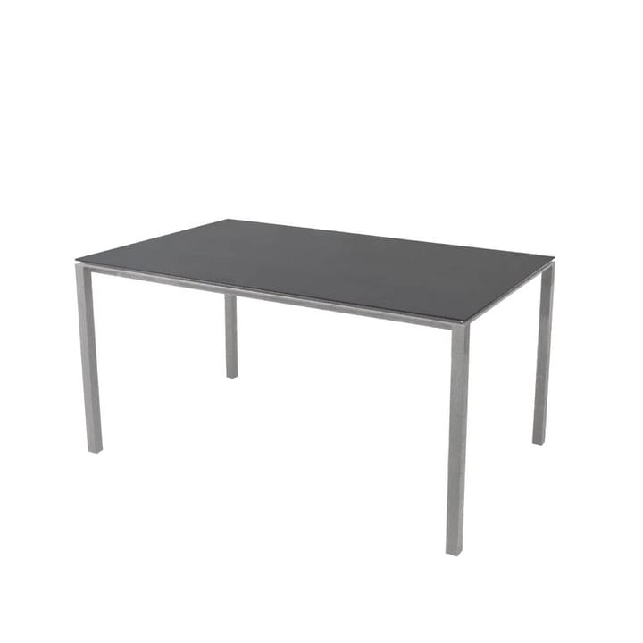 Pure eettafel - Basalt grey- lichtgrijs 150x90 cm - Cane-line