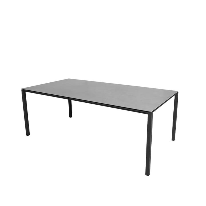 Pure eettafel - Concrete grey-lava grey 200x100 cm - Cane-line