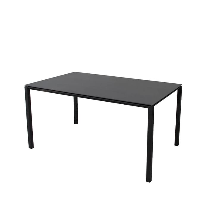 Pure eettafel - Nero-lava grey 150x90 cm - Cane-line