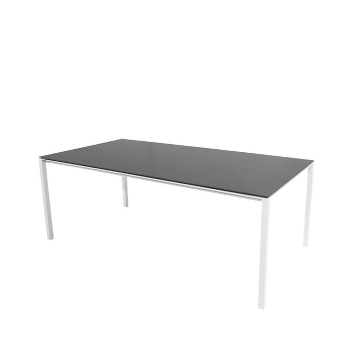 Pure eettafel - Nero-vit 200x100 cm - Cane-line