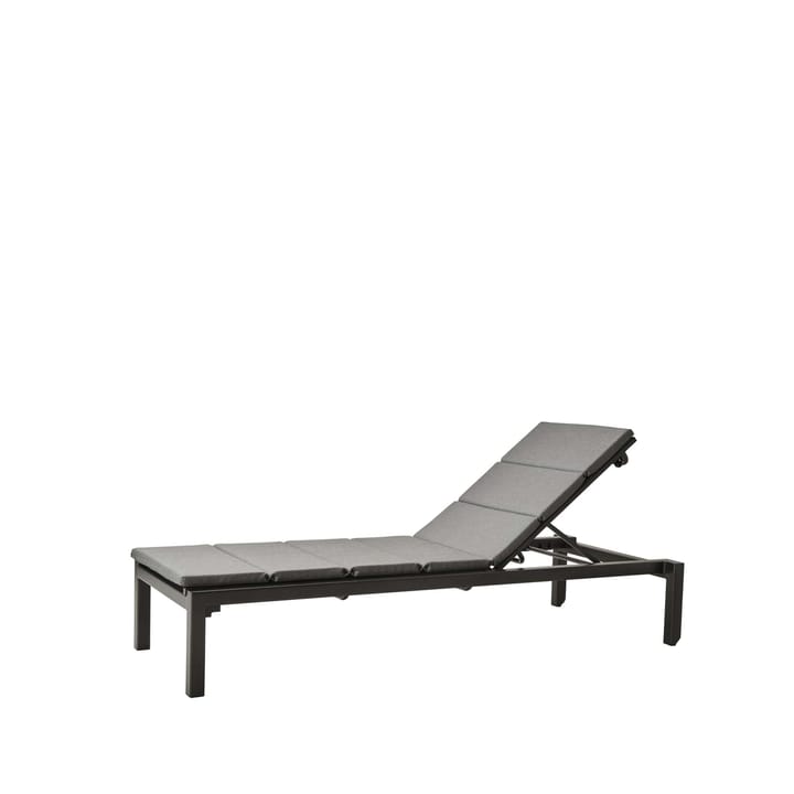 Relax ligstoel - Cane-Line Natté grey, incl. licht grijs kussen - Cane-line