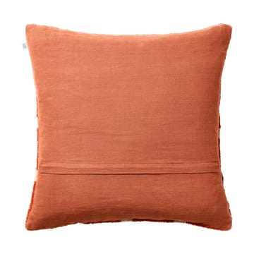 Check kussensloop 50x50 cm - Apricot orange-aqua - Chhatwal & Jonsson