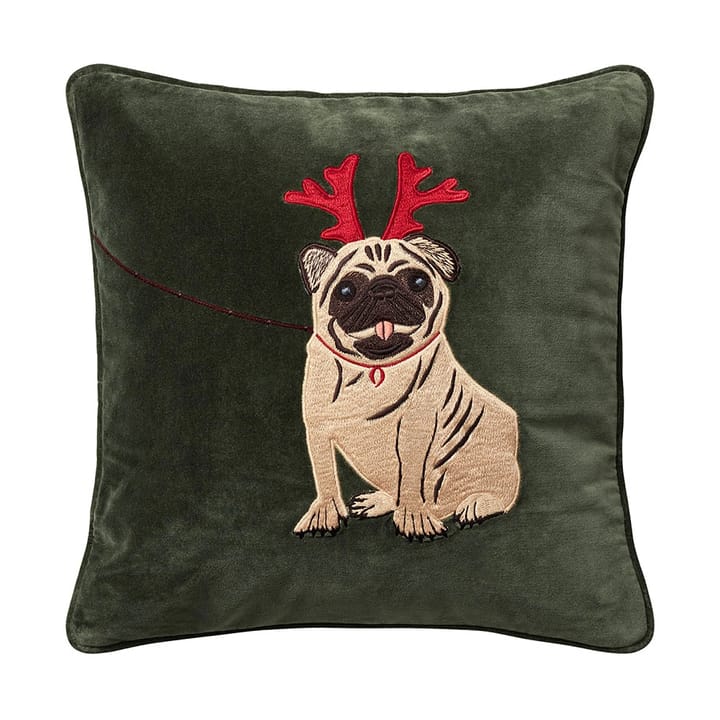 Holiday Dog kussenhoes 50x50 cm - Forest green - Chhatwal & Jonsson