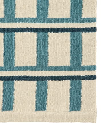 Mysore wollen vloerkleed 180x270 cm - Off white-heaven blue - Chhatwal & Jonsson