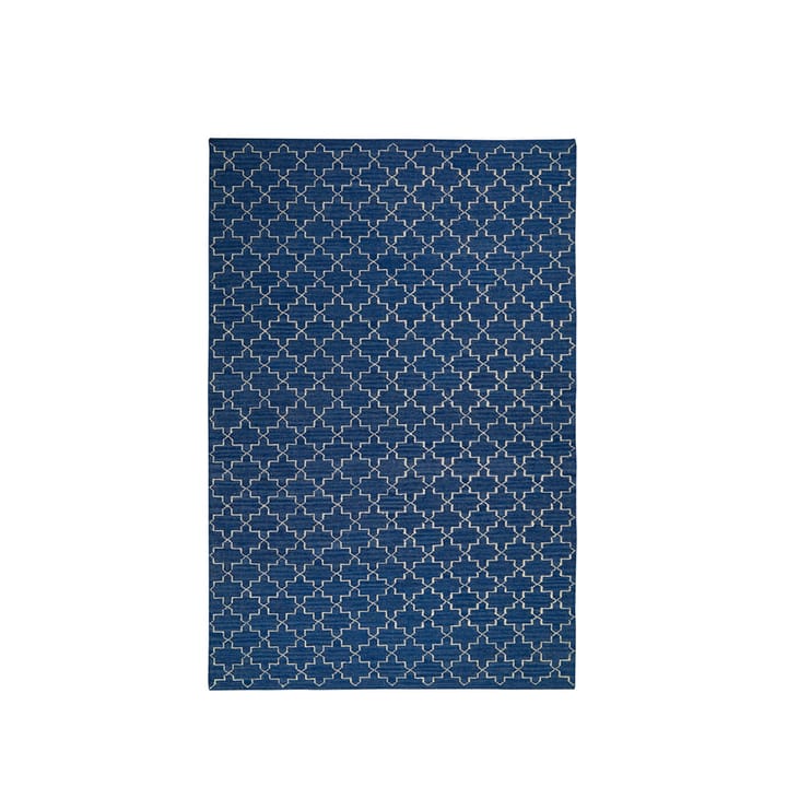 New Geometric Vloerkleed, indigo melange/off white, 180x272 cm Chhatwal & Jonsson