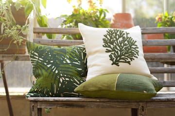 Palm kussenhoes 50x50 cm - Green-cactus green - Chhatwal & Jonsson