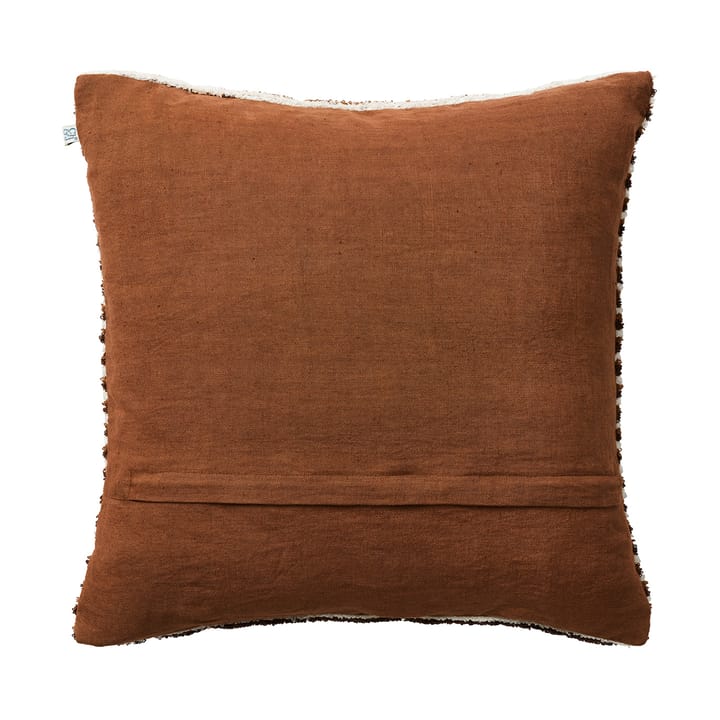 Raipur kussenhoes 50x50 cm, Cognac-Brown-Off White Chhatwal & Jonsson