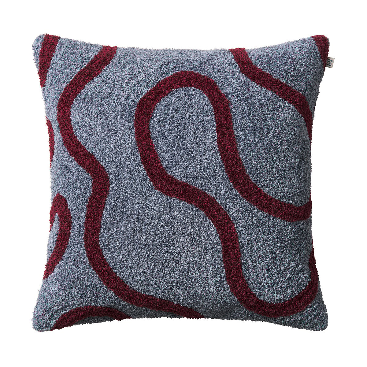 Chhatwal & Jonsson Swati kussenhoes 50x50 cm Dusty blue-ruby