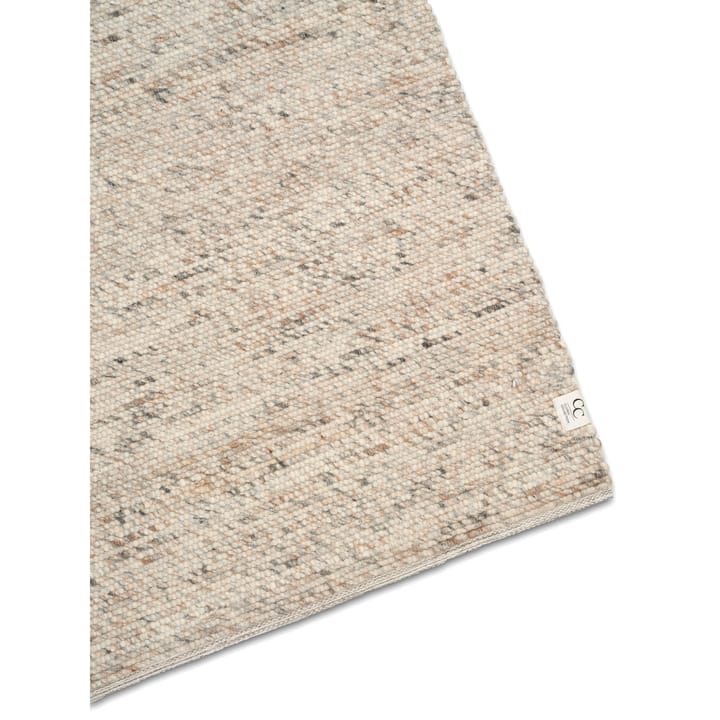 Merino wollen vloerkleed 170x230 cm, Natuurbeige Classic Collection