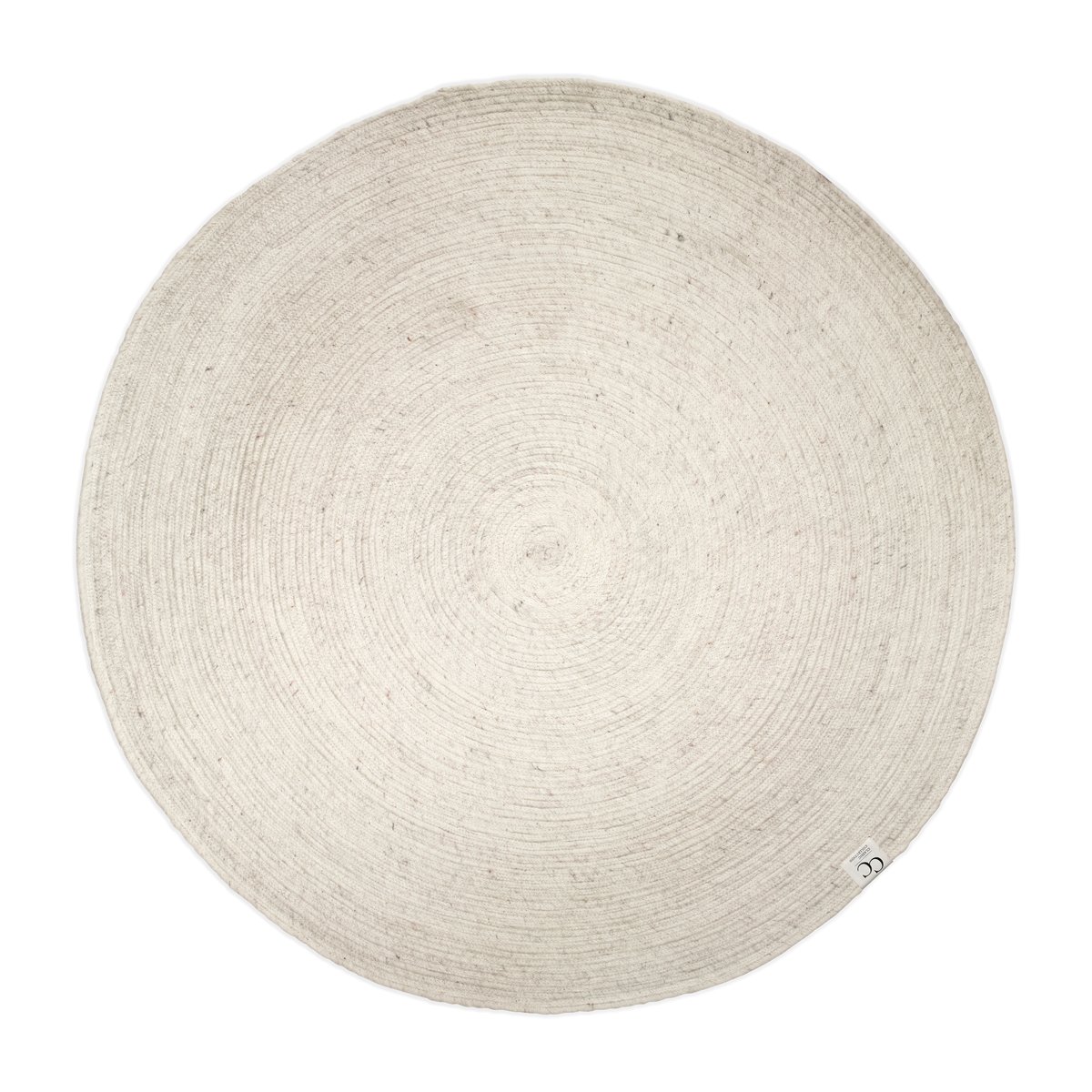 Classic Collection Merino wollen vloerkleed rond Ø200 cm Wit