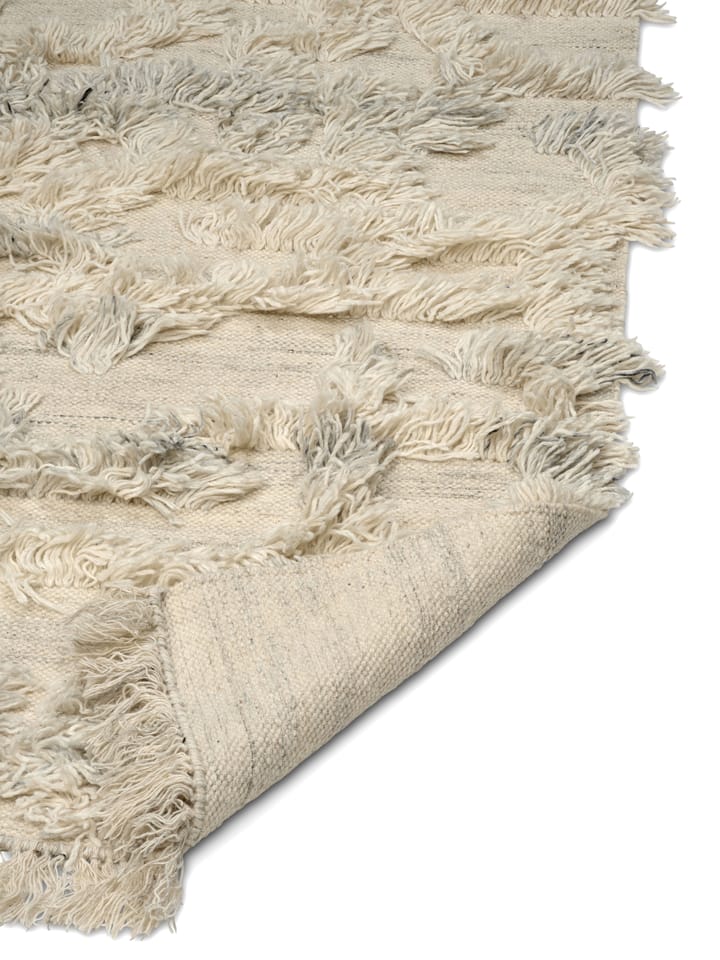 Rio wollen vloerkleed 80x150 cm, Ivory-melange Classic Collection