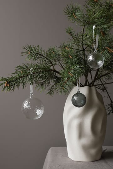 Gry Marble kerstbal Ø5 cm - Clear - Cooee Design