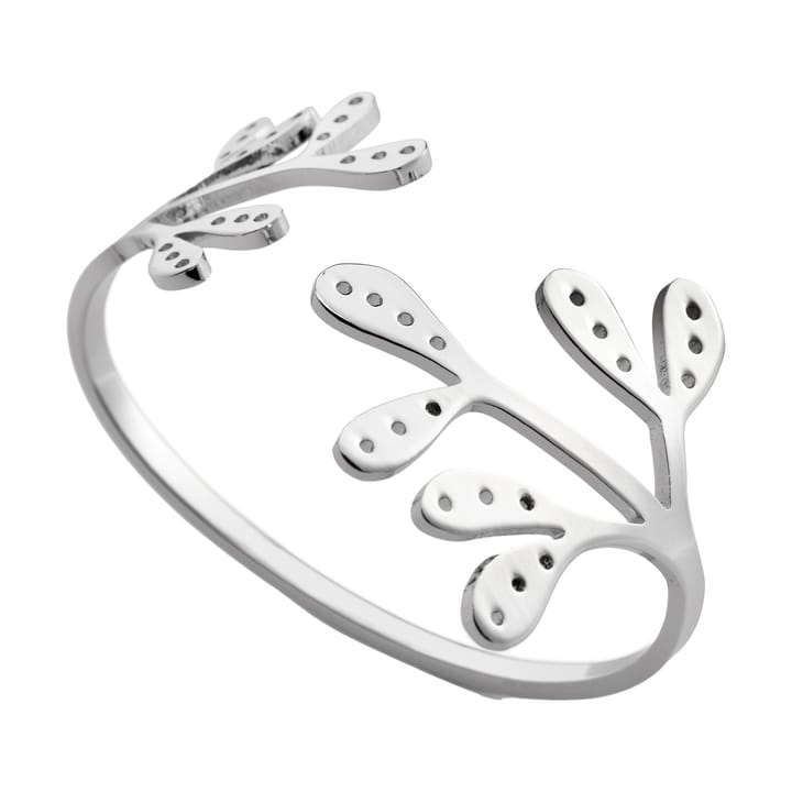 Mistletoe servetring 2-pack - Stainless Steel - Cooee Design