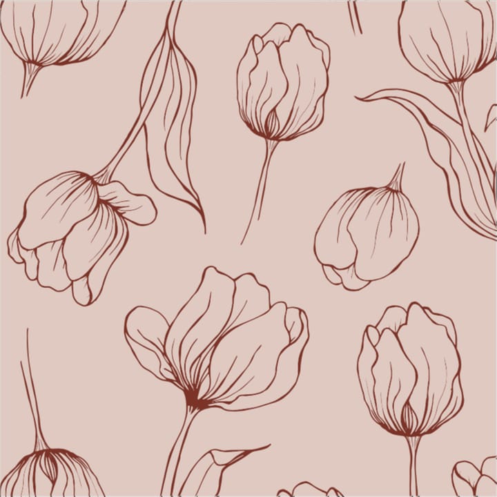 Tulipa servetten 33x33 cm - Blush - Cooee Design