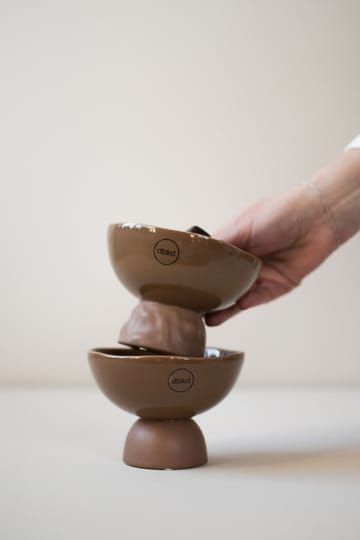 Base Dome pot S Ø12 cm - Nougat - DBKD