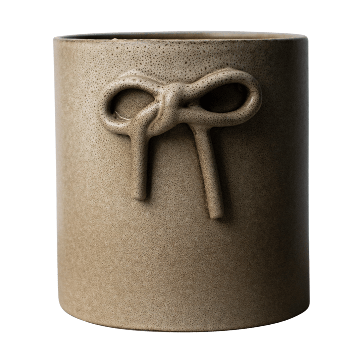 Bow pot Ø14 cm - Beige - DBKD